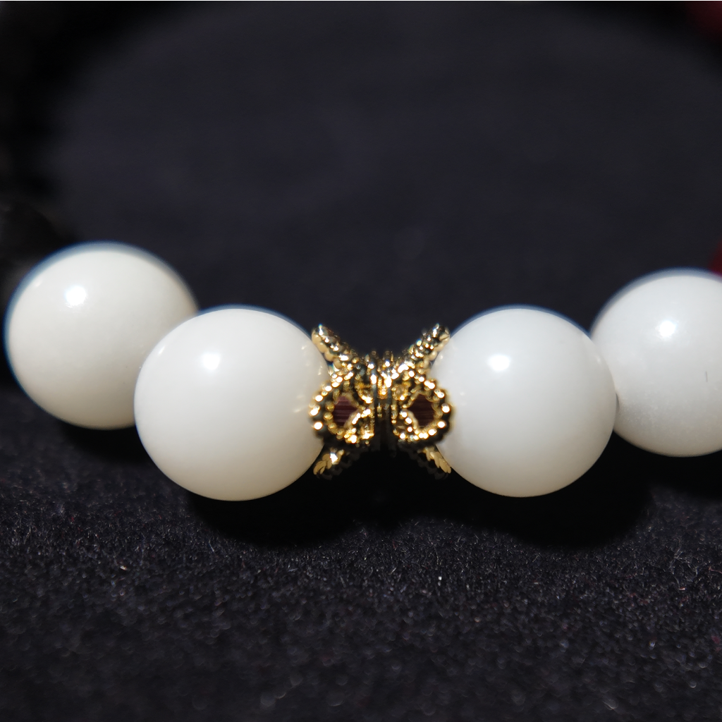 Bracelet worn on wrist for daily mind-body-spirit healing