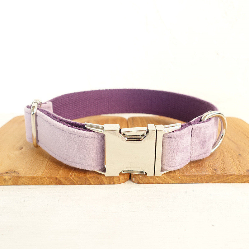 Removable bow tie attached to adjustable collar