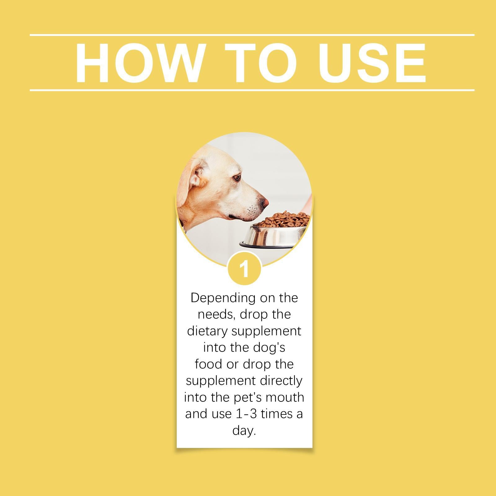 Herbal dog supplement designed for skin comfort and coat health