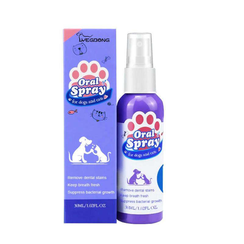 Dog and cat oral spray for daily dental care