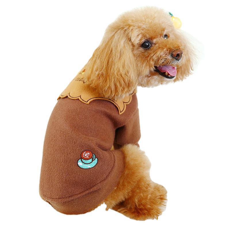 Flatlay of the sweater showing full product and size reference.