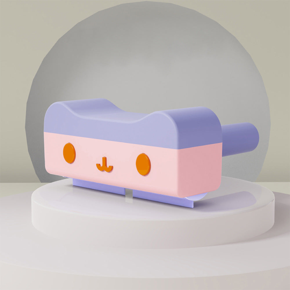 Single pet hair remover roller product photo on clean background