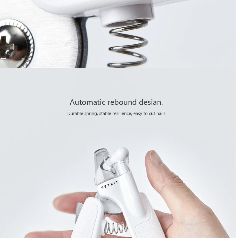 Built-in hidden nail file pulled out from handle for smoothing sharp edges